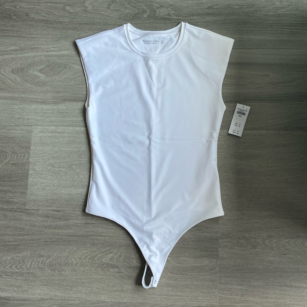 Abercrombie White Bodysuit
